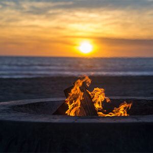 bonfire on the beach thumbnail
