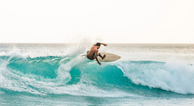 Professional surfer
